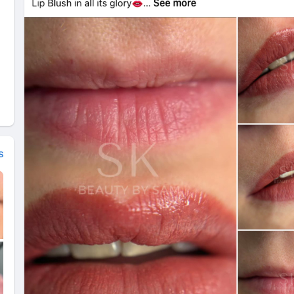 Lip blush work by SK Beauty by Sam